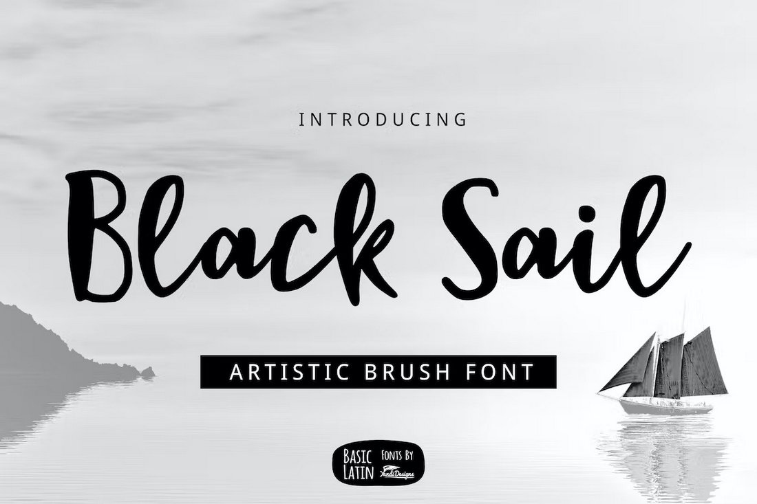 Black Sail - Nautical Sea Font