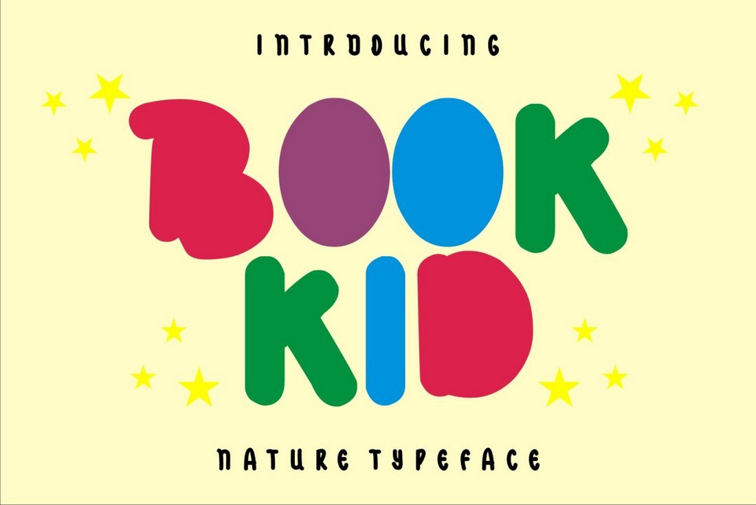 Book Kid - Free Children's Font
