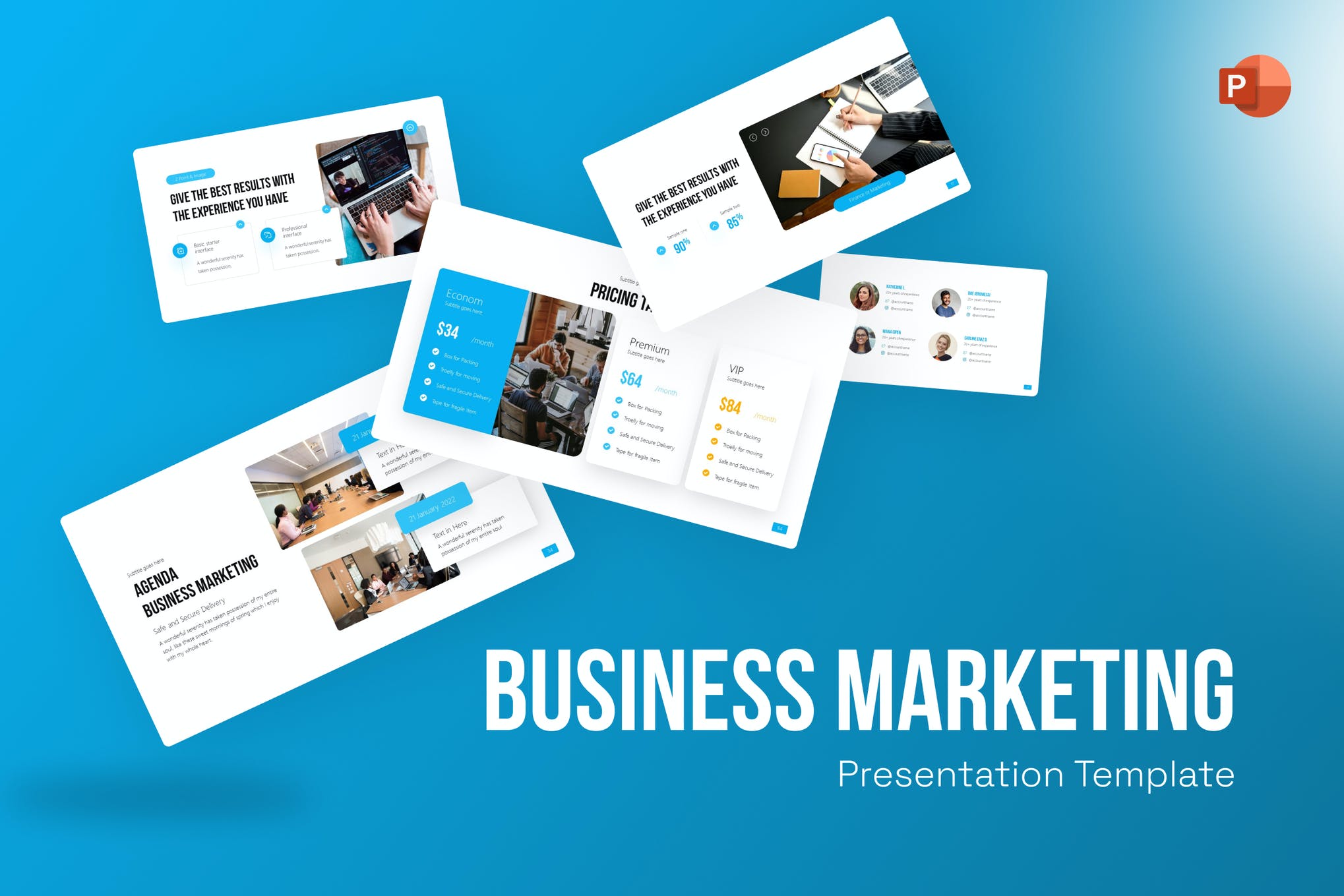 Business Marketing PowerPoint Template