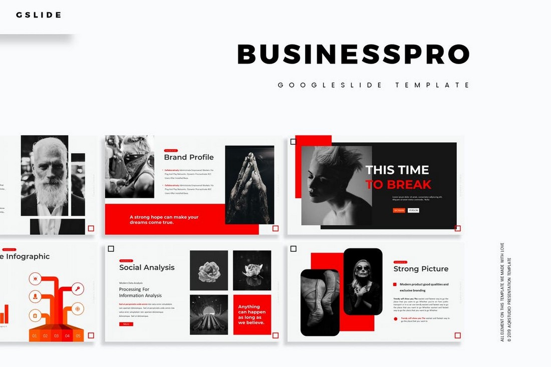 Business Pro - Animated Powerpoint Template