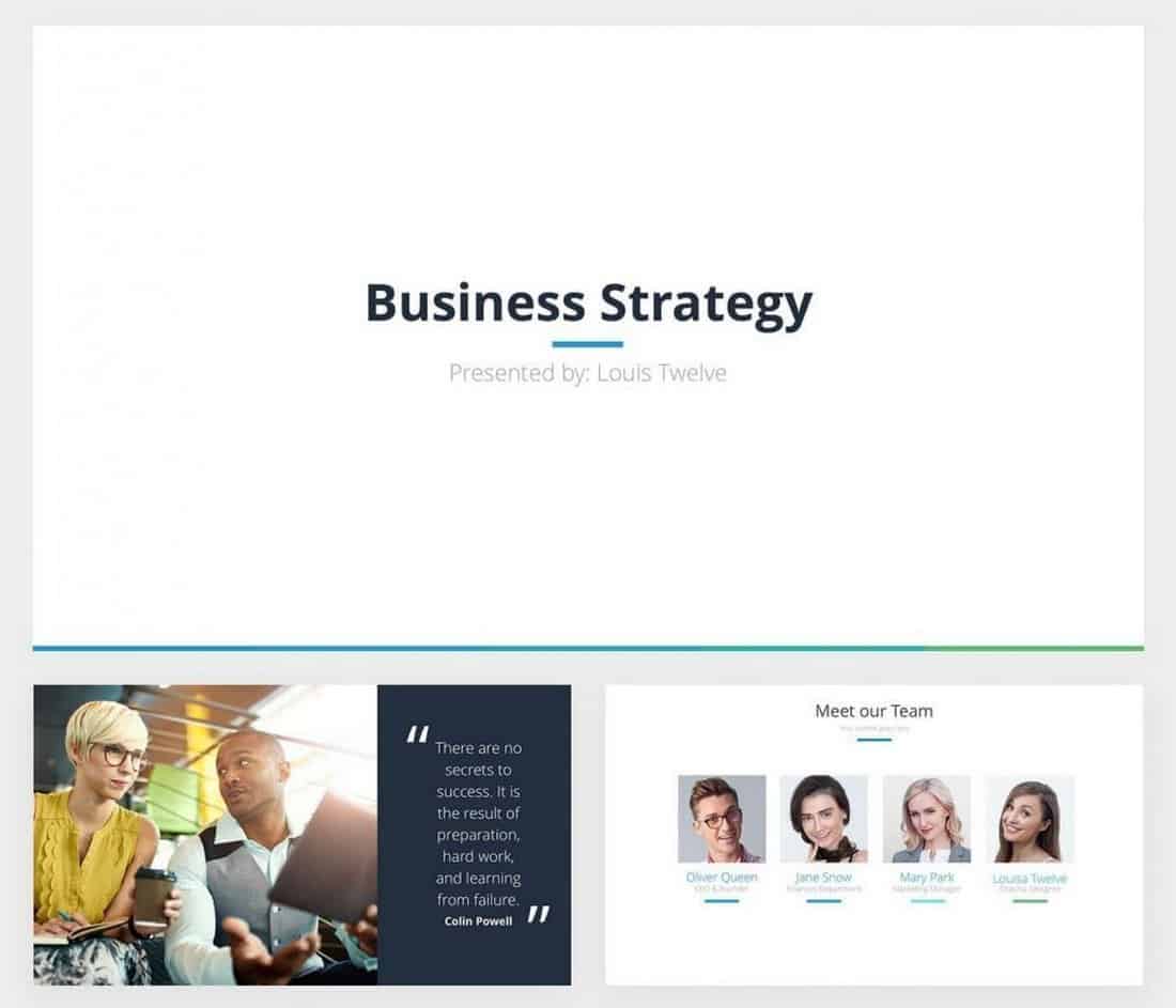 Business Strategy - Free Keynote Template