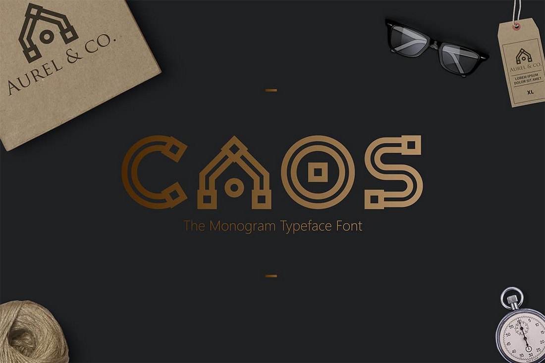 CAOS - The Logo Typeface