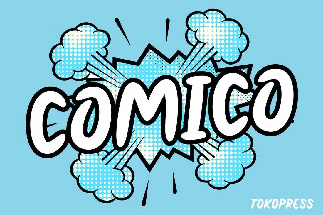 COMICO - Comic Book Fonts for Kids