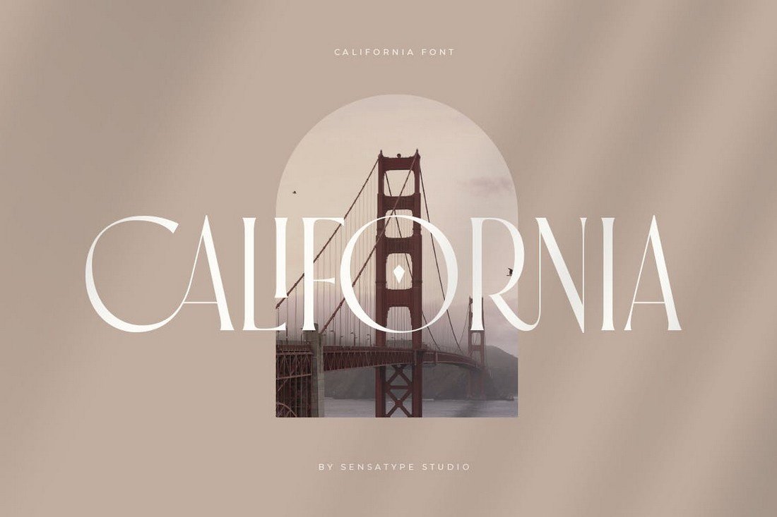 California - Stylish Fashion Condensed Font