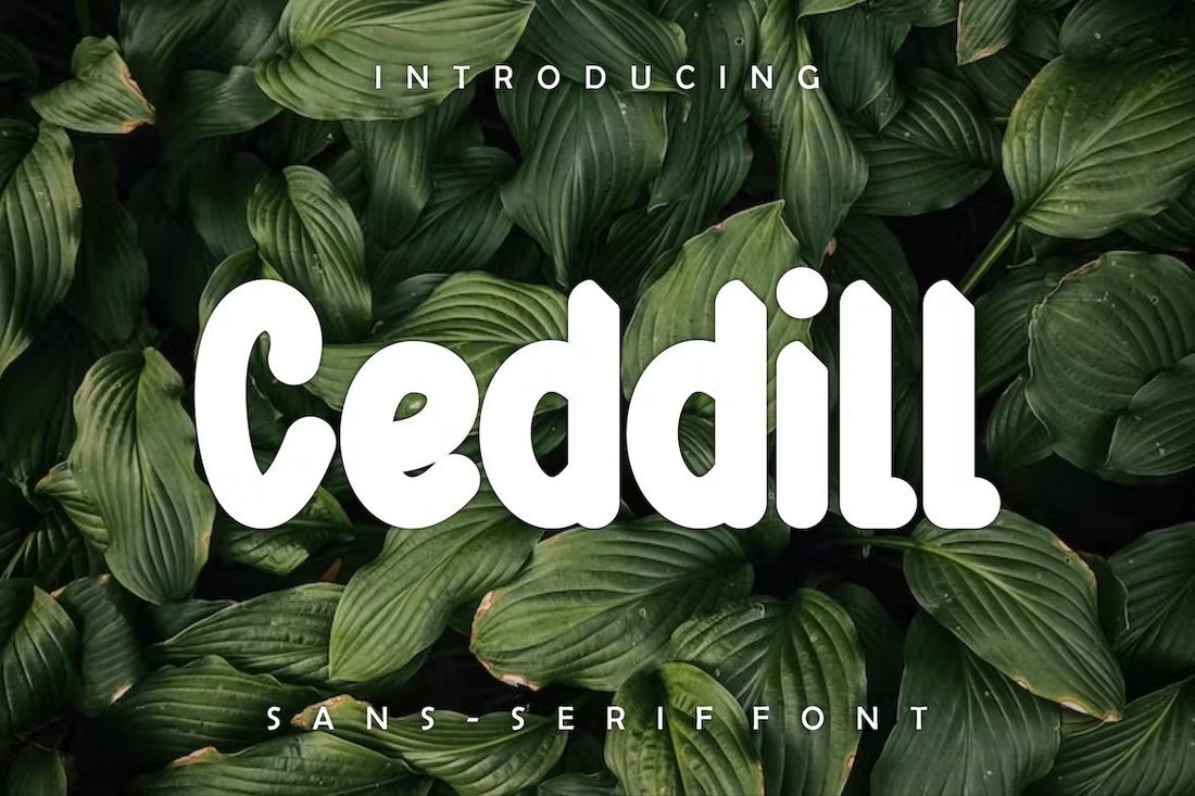 Ceddil - Creative Narrow Font
