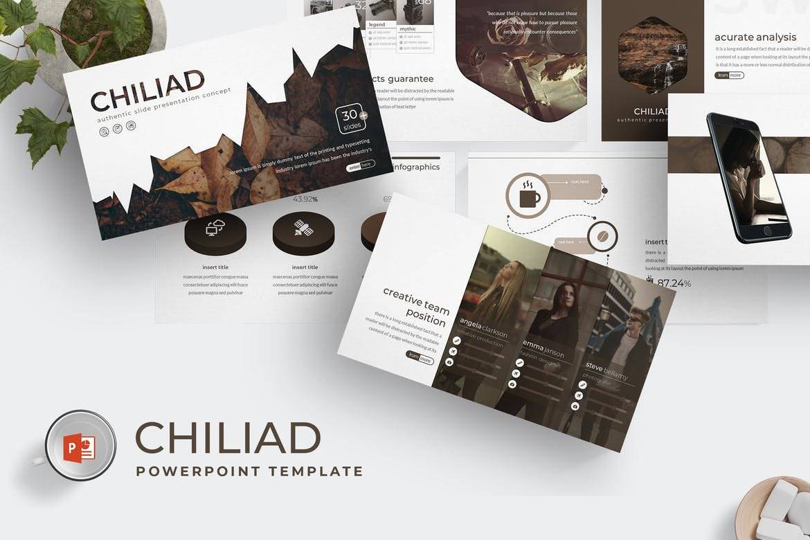 Chiliad - Visual Powerpoint Template