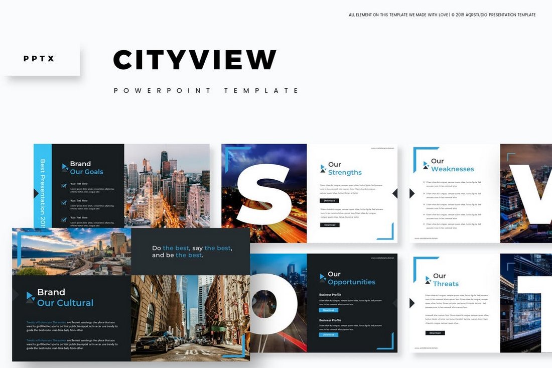 Cityview - Visual Powerpoint Template