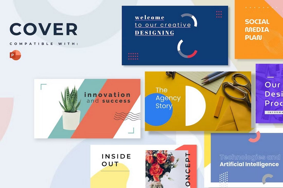 Cover - Modern Animated PowerPoint Template