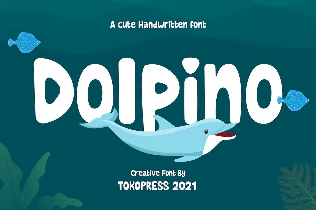 Dolpino - Cute Kids Font