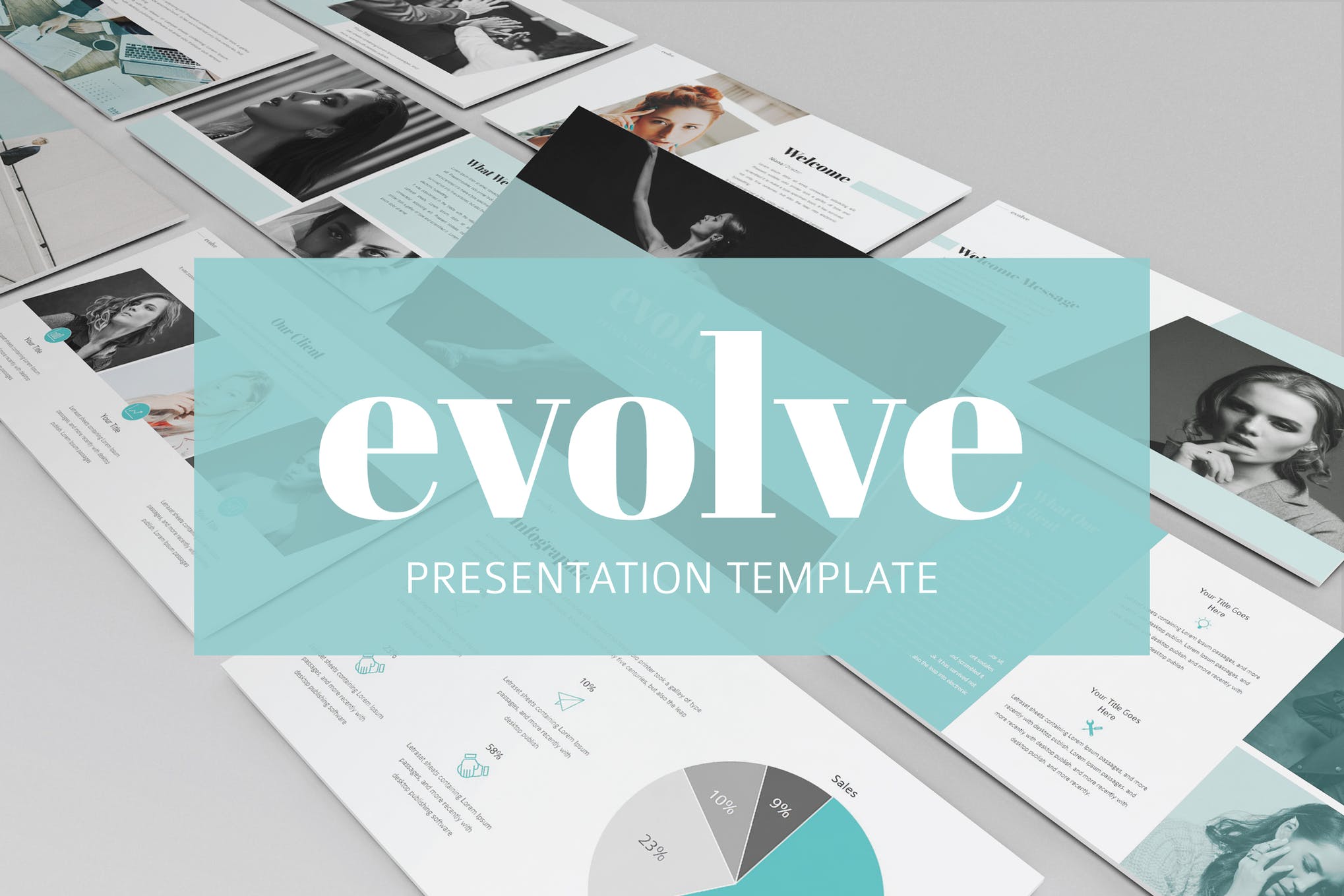 Evolve - Animated Powerpoint Template