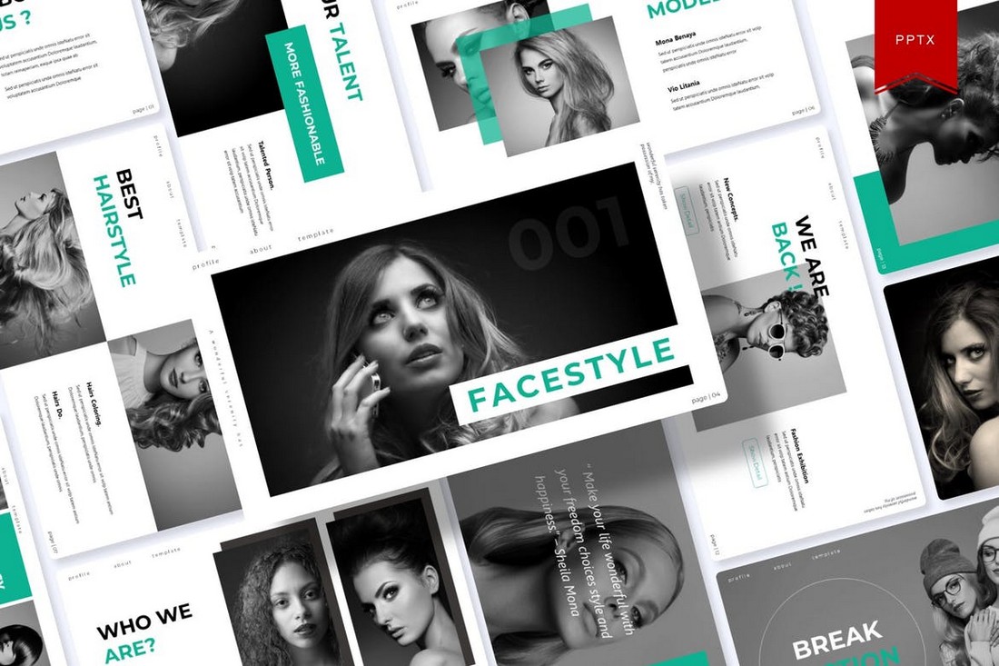 Fecestyle - Modern Animated PowerPoint Template