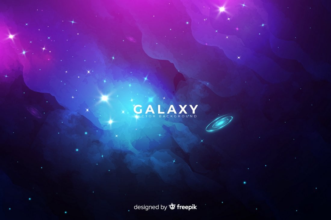 Free Abstract Galaxy Background