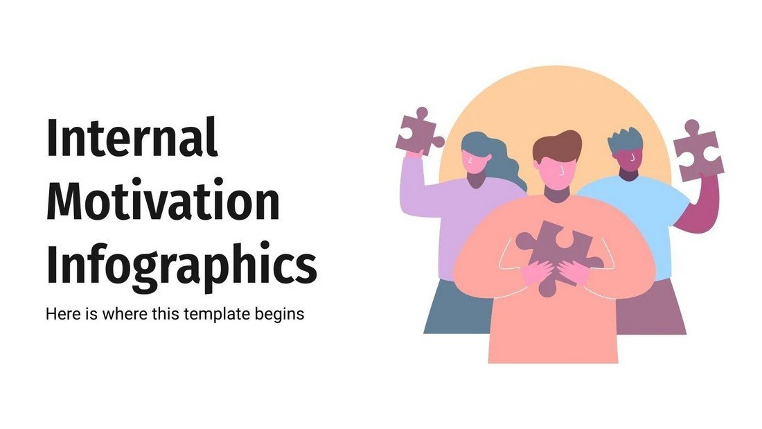 Free Internal Motivation Infographics PowerPoint Template