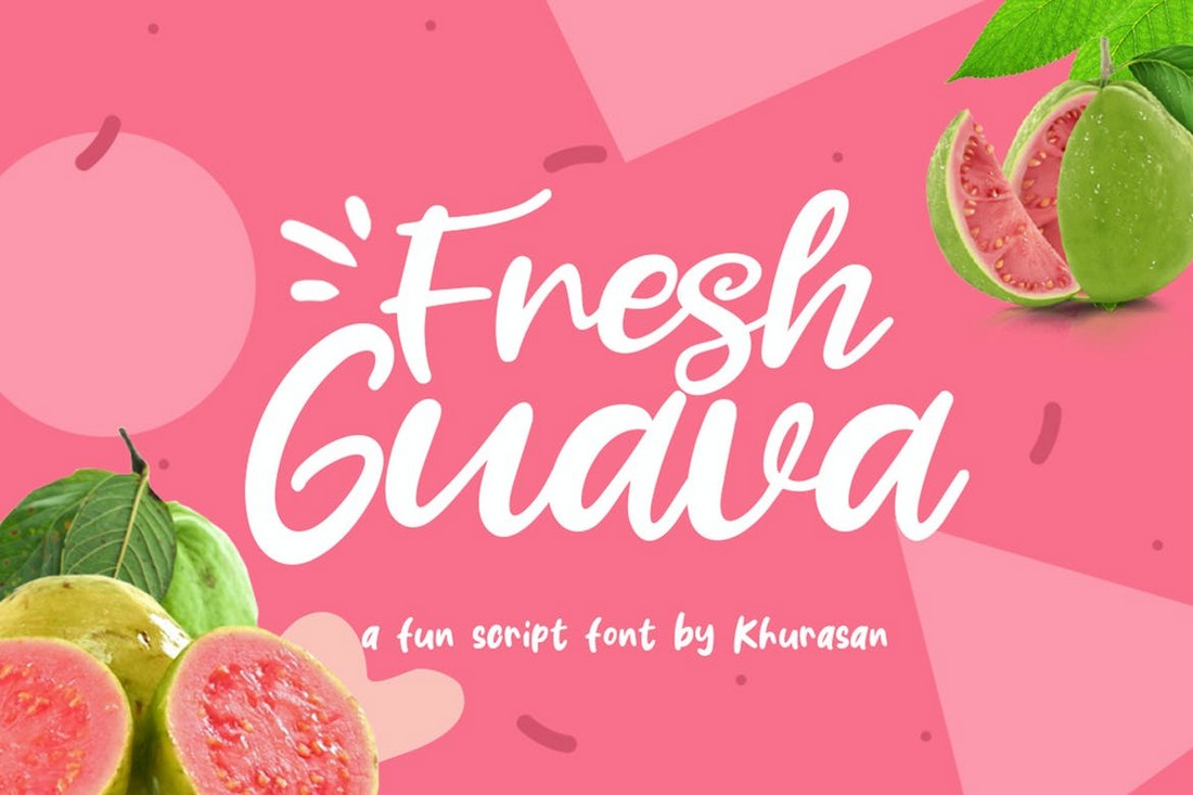 Fresh Guava - Creative Logo Font