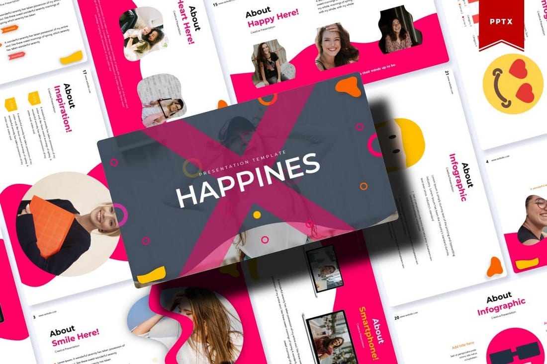 Happines - Animated PowerPoint Template