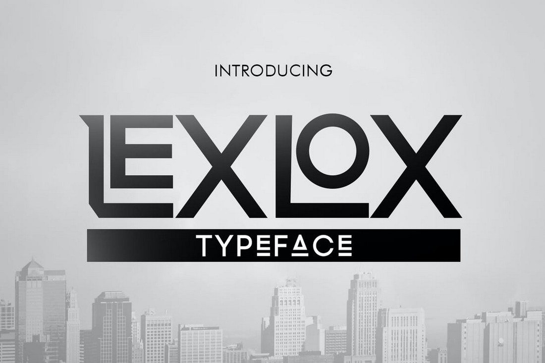 Lexlox - Luxury Logo Font