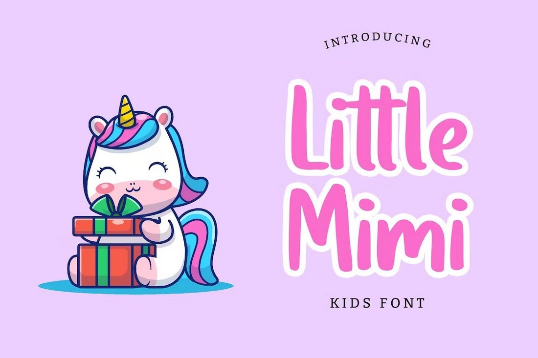Little Mimi - Cute Kids Font