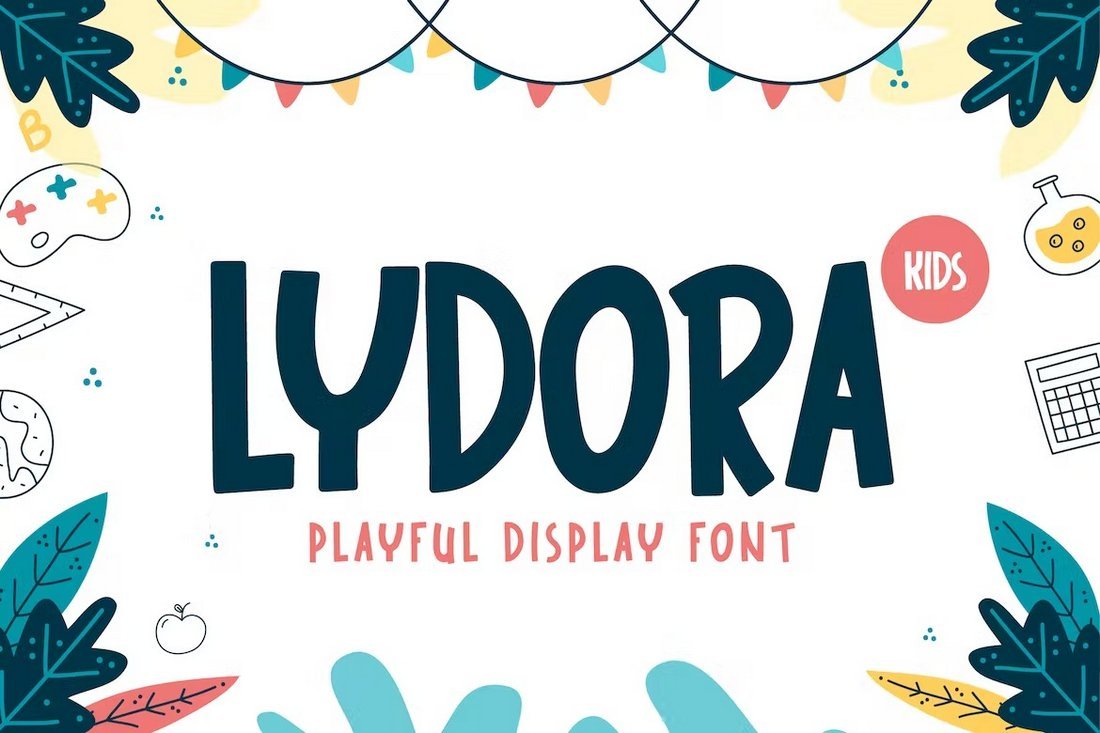 Lydora - Playful Kids Font