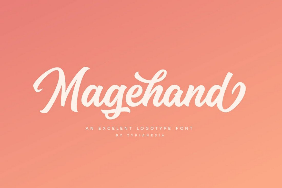 Magehand - Logo Font