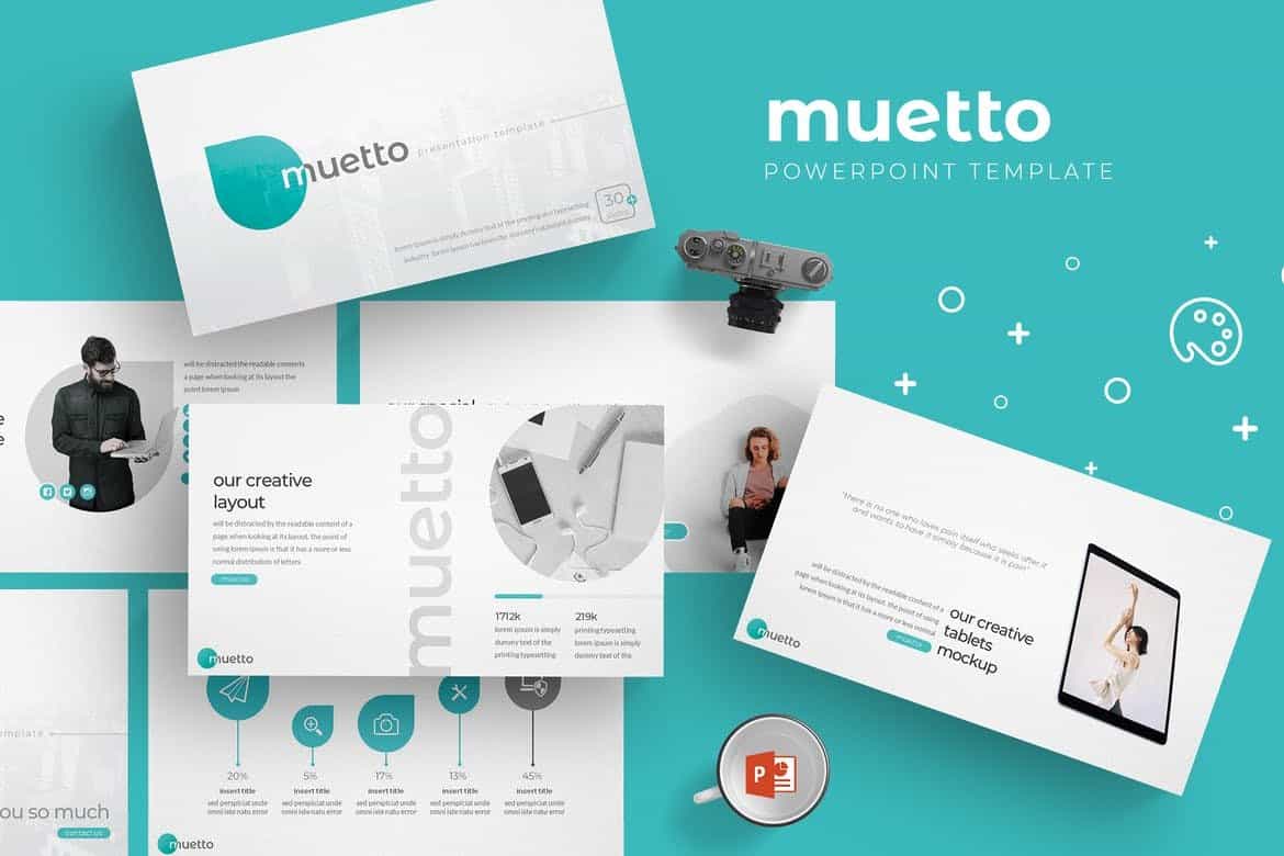 Muetto - Modern Powerpoint Template