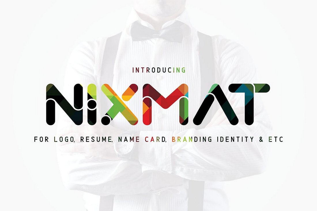 Nixmat - Brand Identity Font