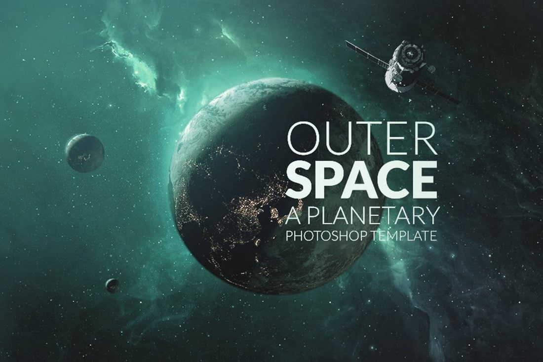 Outer Space Background Scene Creator