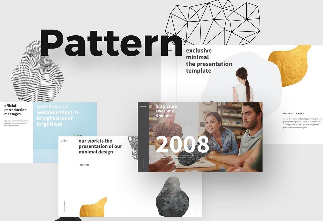 Pattern - Free Modern PowerPoint Template