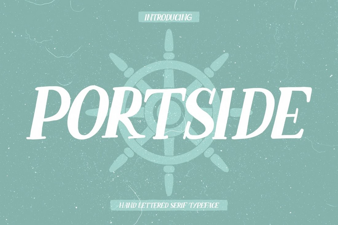 Portside - Free Nautical Serif Font