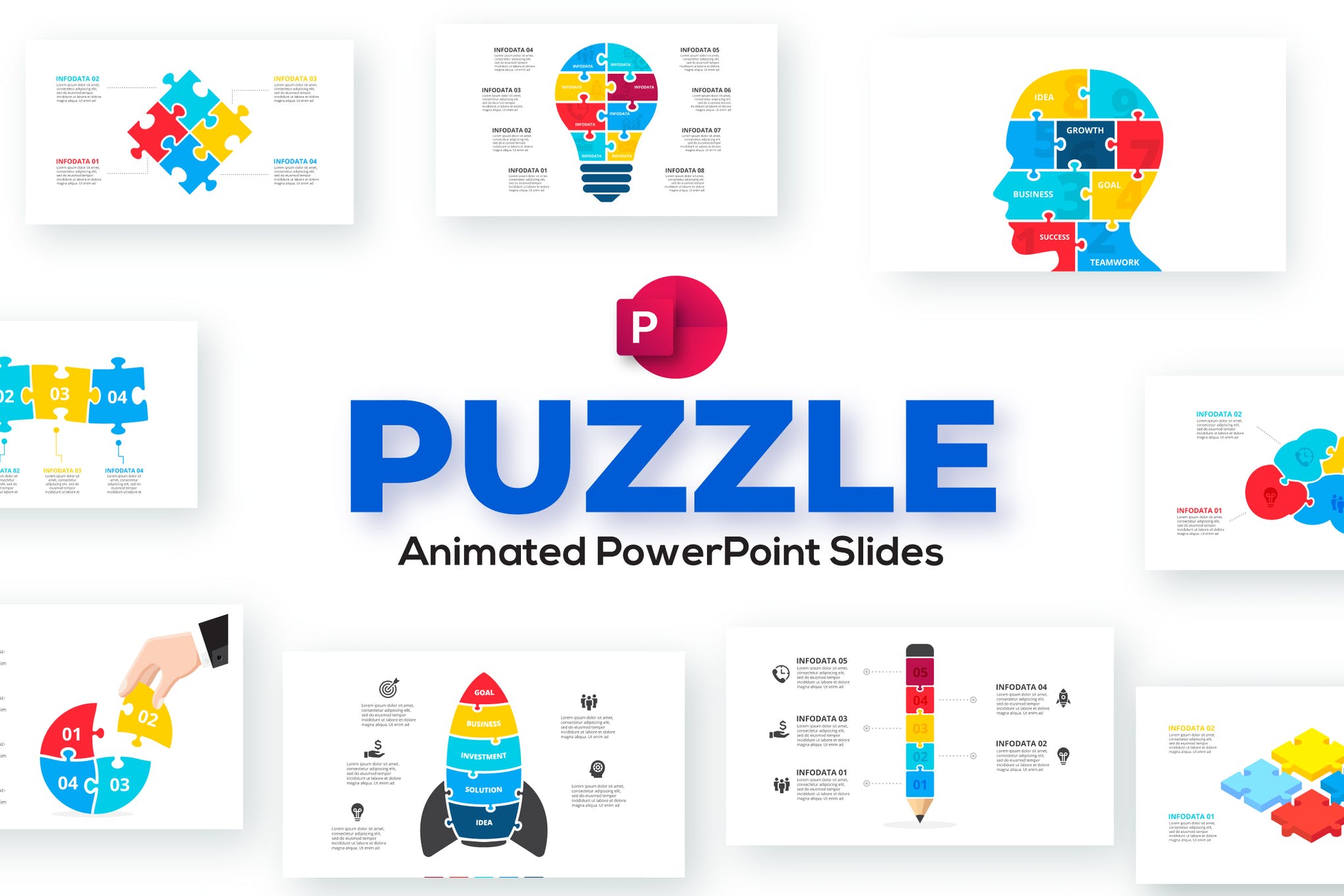 Puzzle Animated PowerPoint Presentation