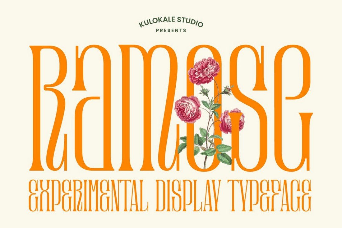 Ramose - Experimental Classic Narrow Serif Font