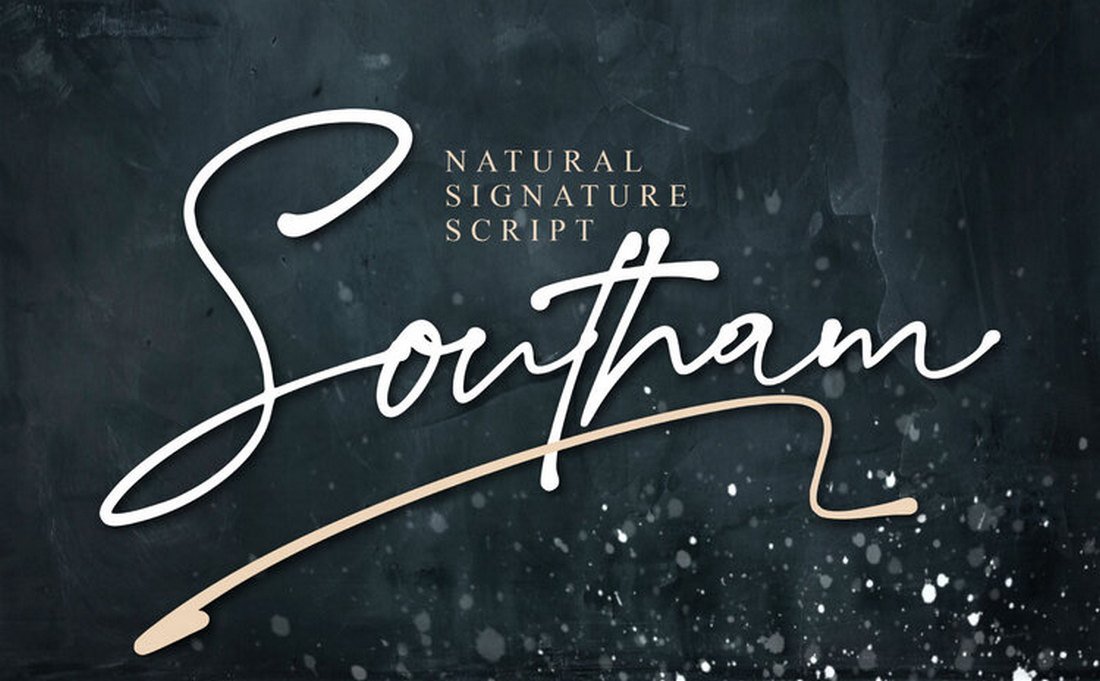 Southam - Free Signature Script Font