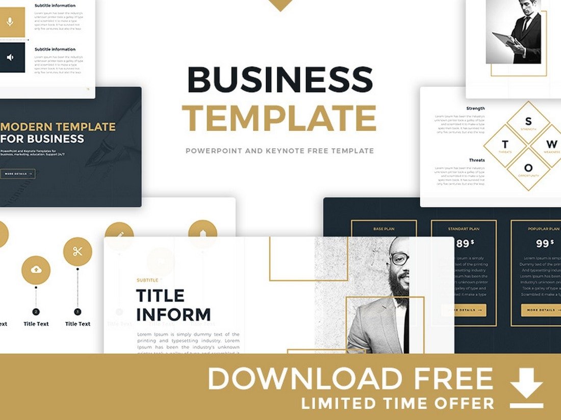 The Business - Free Keynote Template