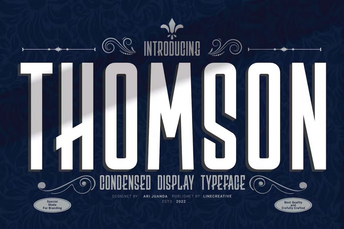 Thomson - Bold Narrow Font