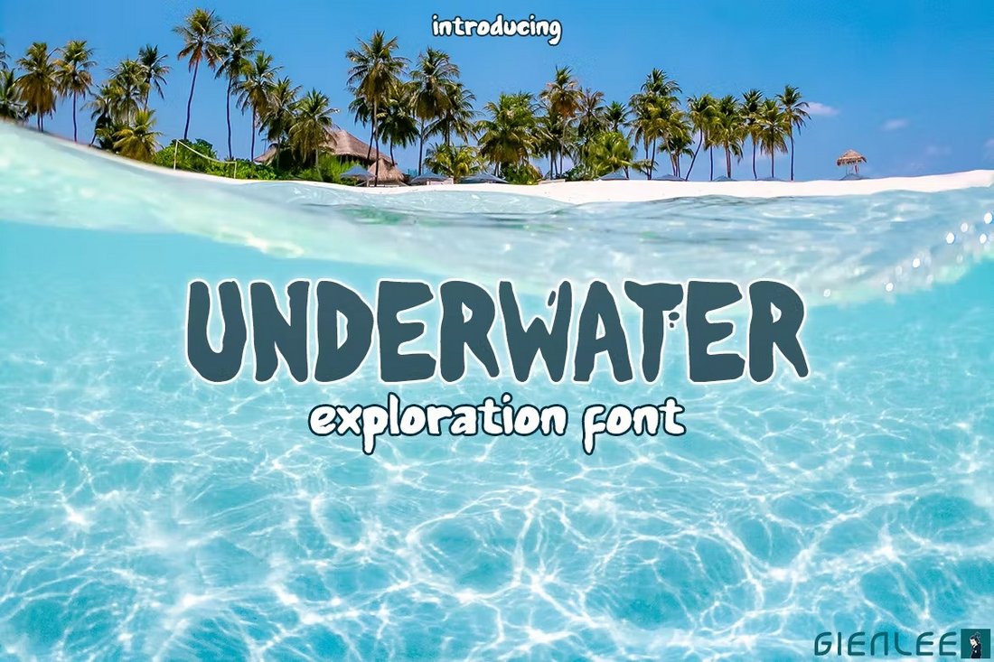 Underwater - Under The Sea Font