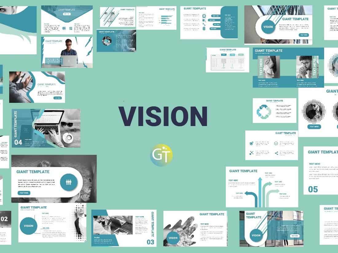 Vision - Free Business PowerPoint Template