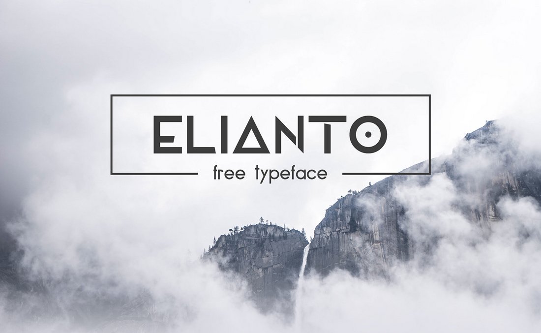 elianto - Free Creative Logo Font