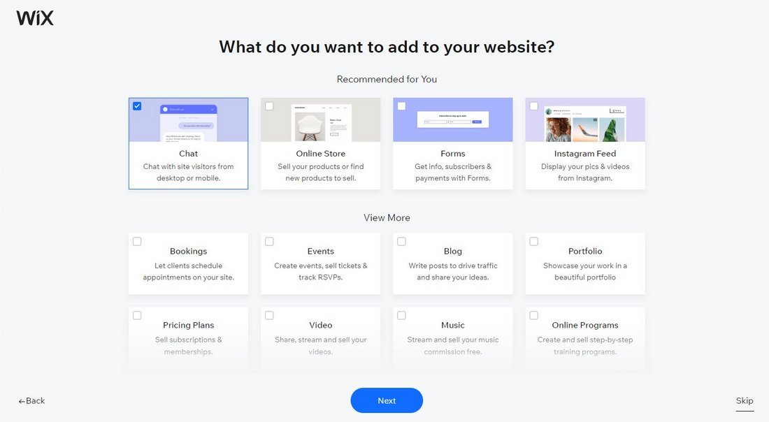 wix create site 6