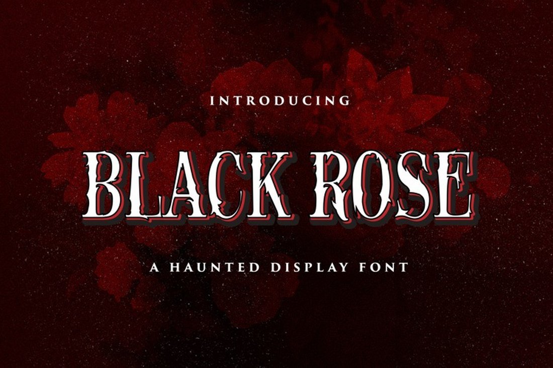 Black Rose - Free Pirate Font