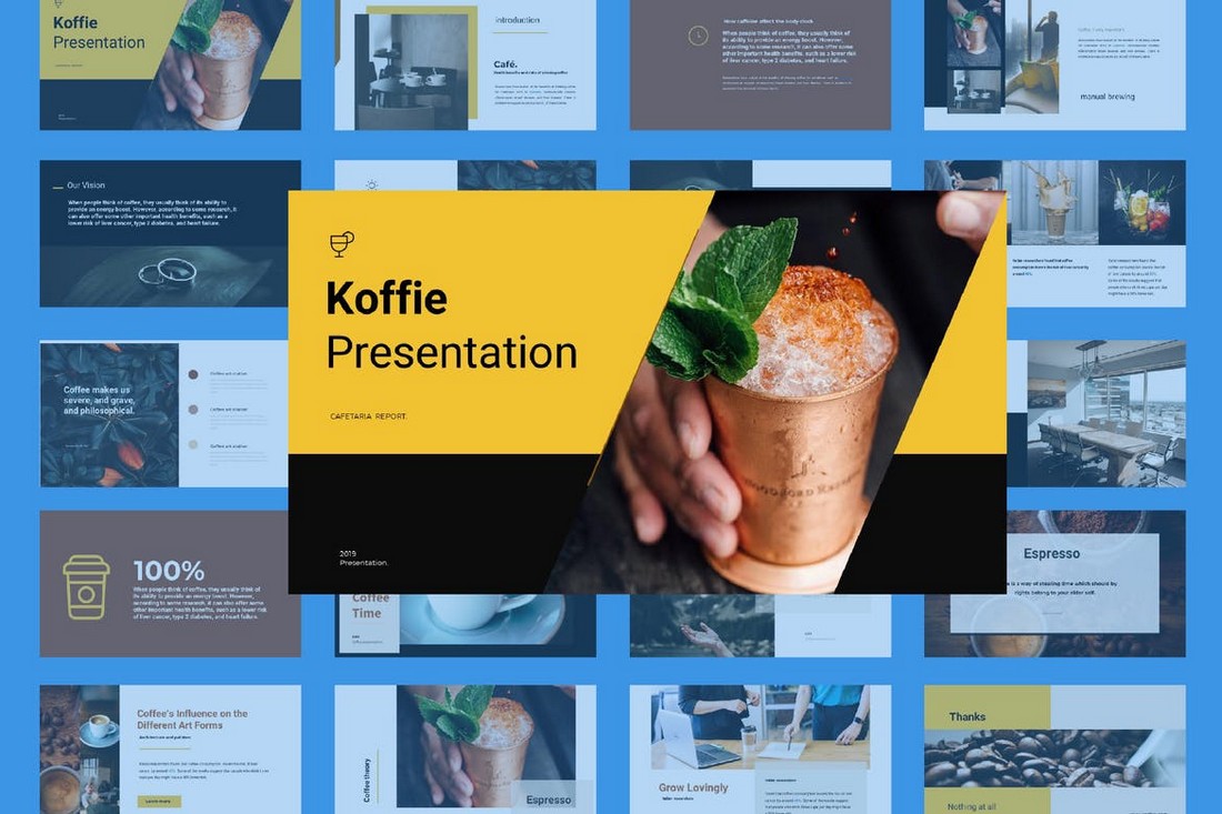 Coffee - Modern Keynote Presentation