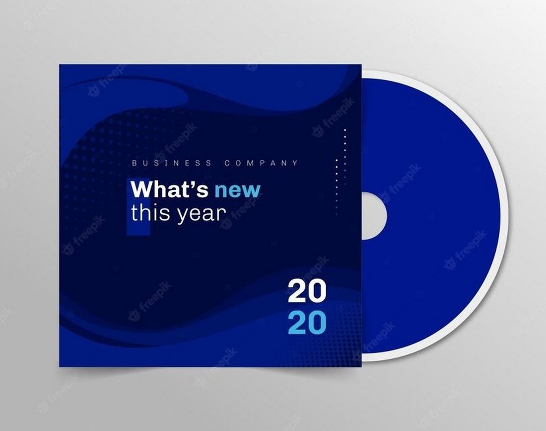 Free CD Cover Template for Business