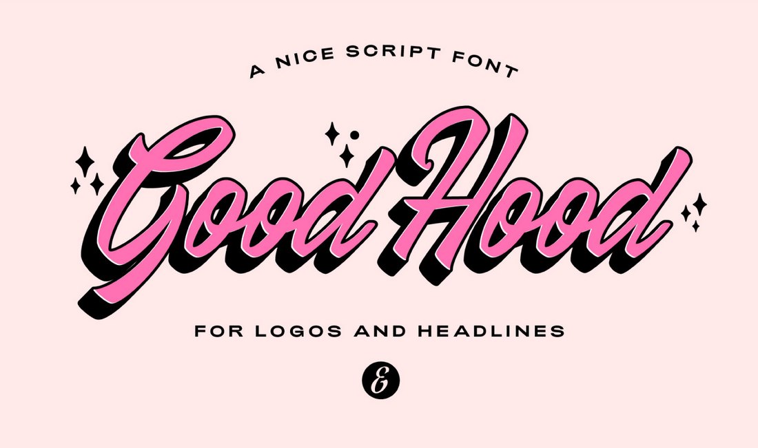GoodHood - Free Procreate Font