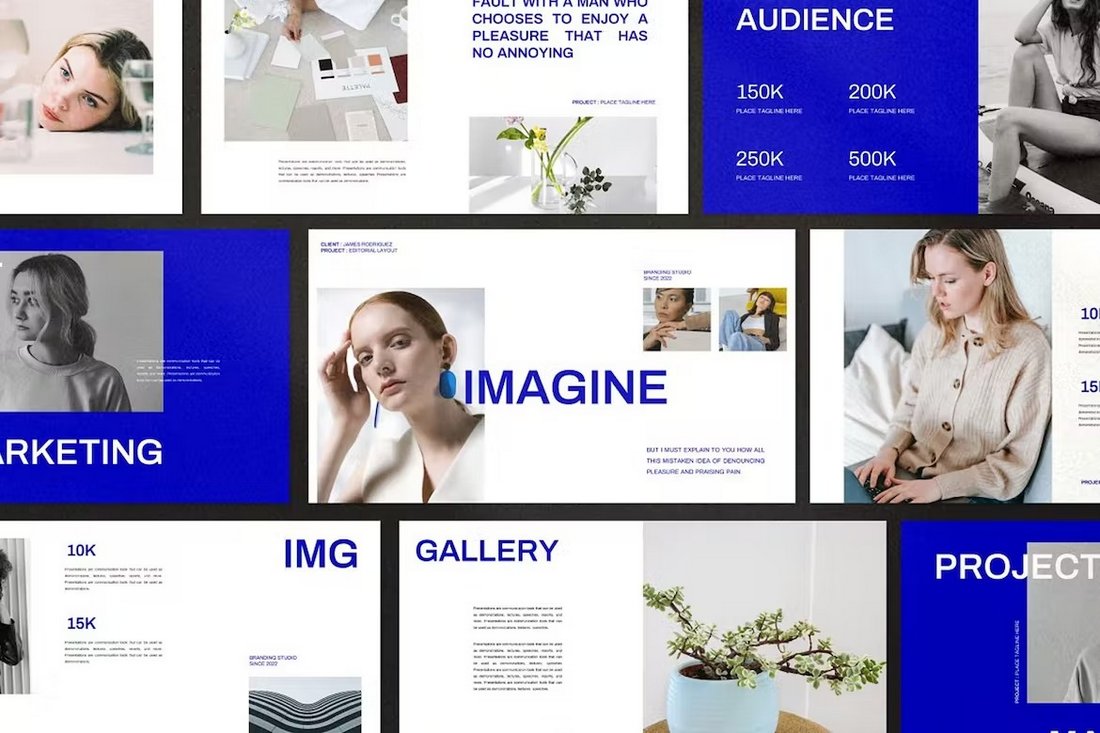 Imagine - Clean & Simple PowerPoint Template