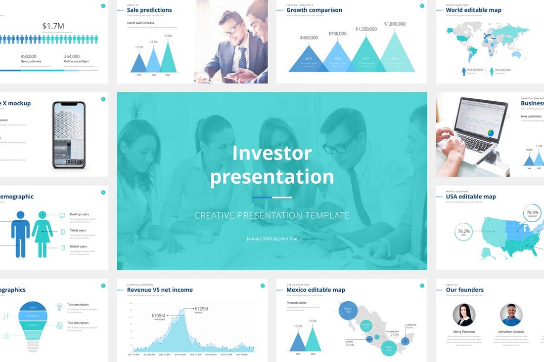 Investor Presentation Keynote Template