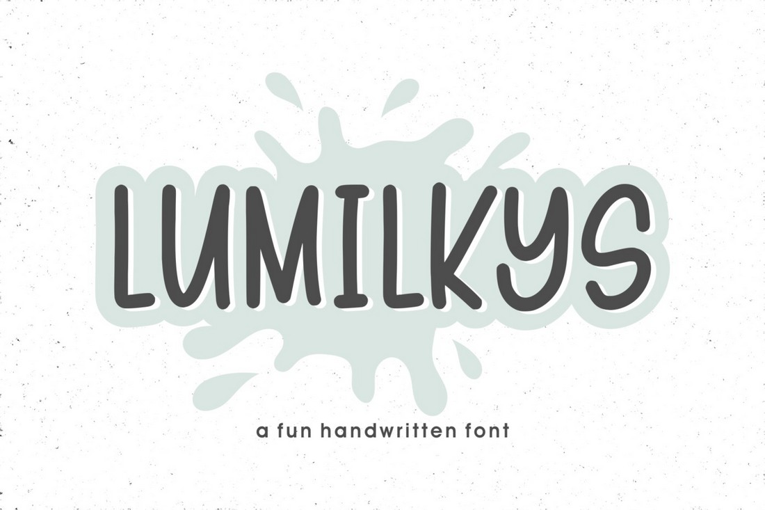 Lumilkys - Free Font for Procreate