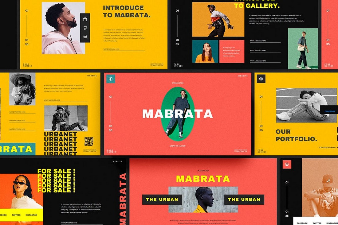Mabrata - Urban Keynote Presentation Template