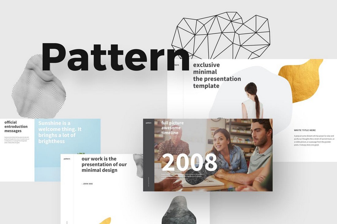 PATTERN - Modern Powerpoint Template