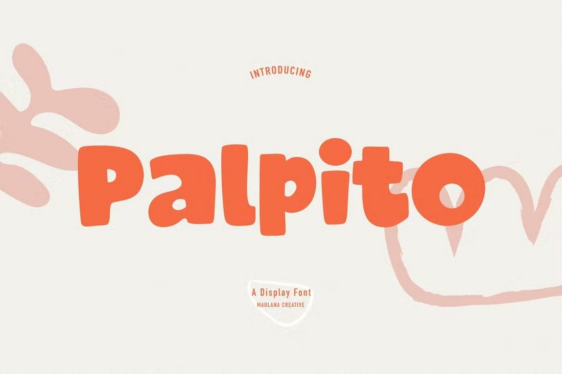 Palpito Handwritten Font for T-Shirts