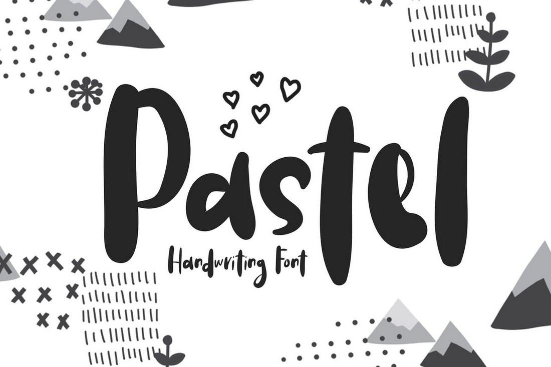 Pastel - Handwriting Procreate Font