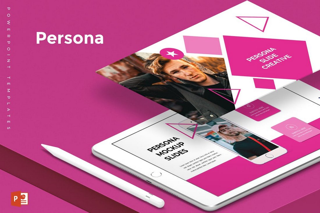 Persona - Creative Powerpoint Template