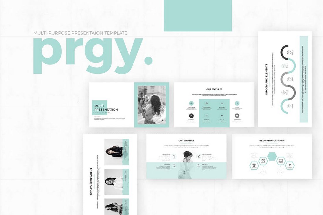 Prgy - Multipurpose PowerPoint Template
